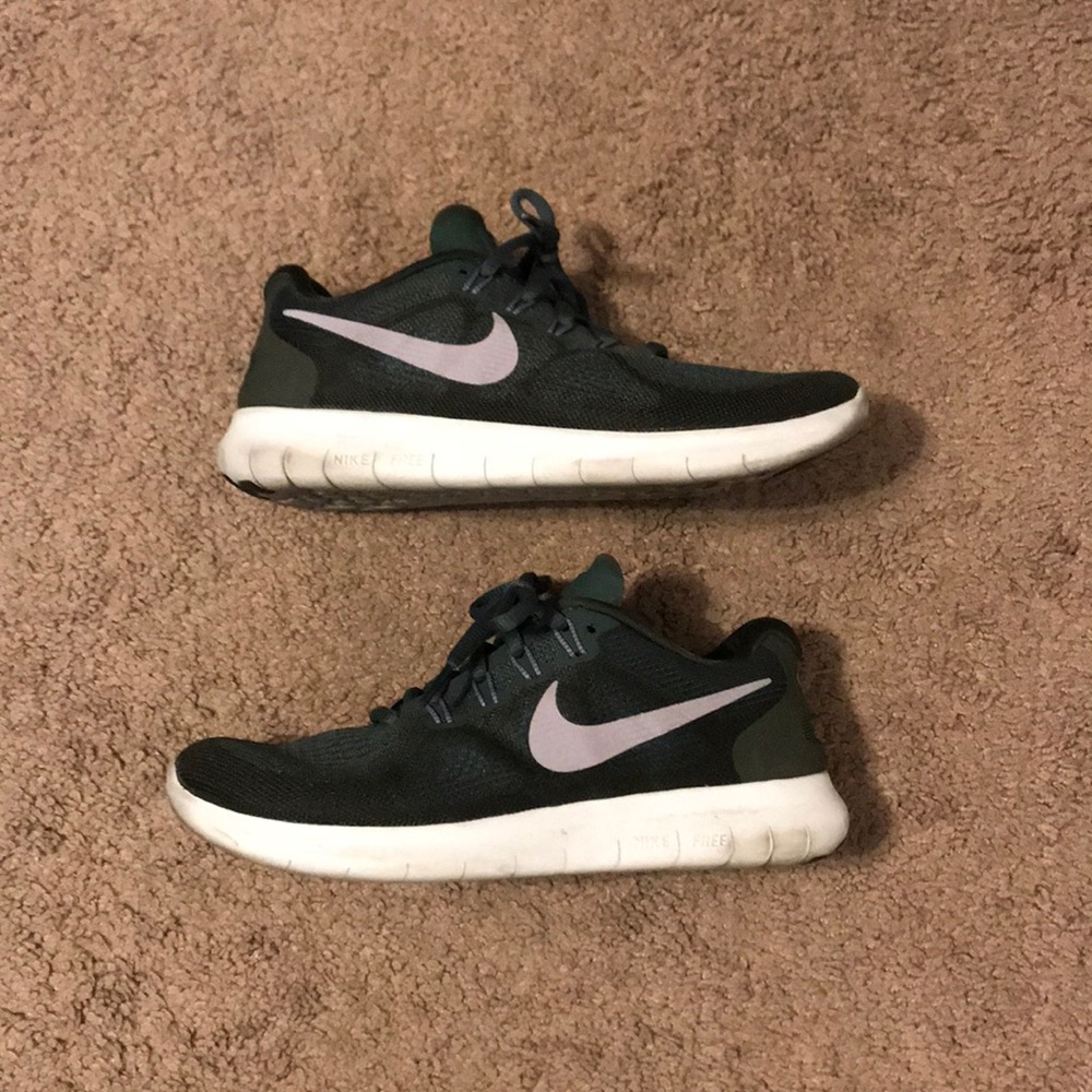Forest green Nike free run